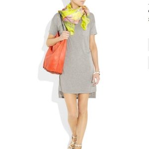 T by Alexander Wang Grey Jersey T-Shirt Dress XS
